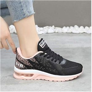 Women Pink Air Running Shoes Size 8